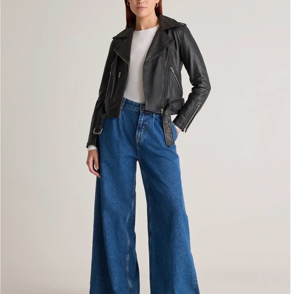 100% leather motorcycle jacket - Picture 2 of 5